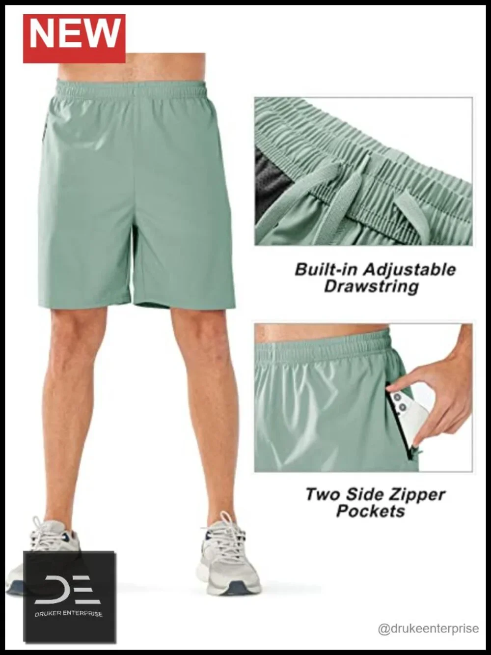 Men's Quick Dry Athletic Shorts 7